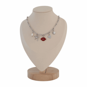 Collier Fashion argenté