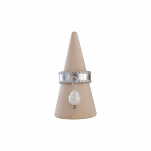 Bague Perle Nacrée argenté