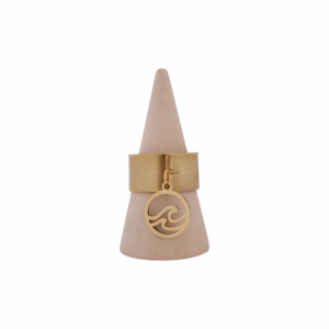 Bague Vague doré