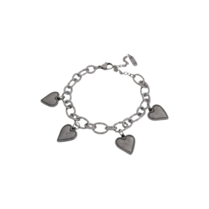 Bracelet Cœur argenté