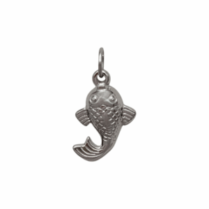 Charm Carpe Japonaise argentée