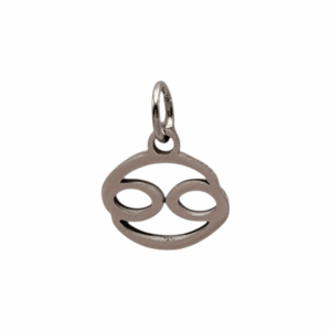 Charm Cancer argenté