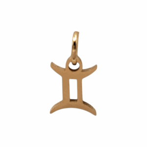 Charm Gémeaux doré