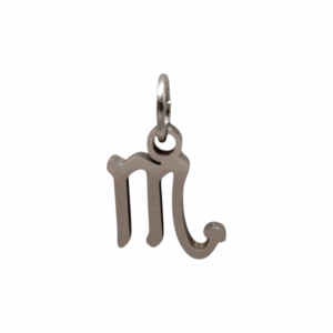 Charm Scorpion argenté