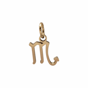Charm Scorpion doré