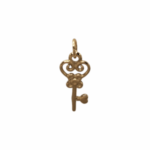 Charm Clé doré