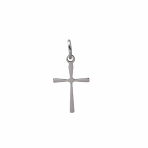 Charm Croix argenté