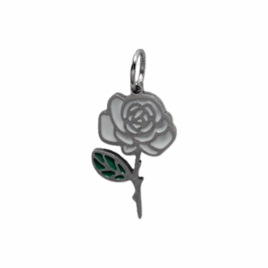 Charm Fleur de Naissance Juin argenté