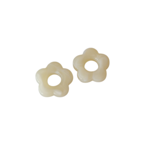 Charm Fleurs Créoles Blanc Cassé