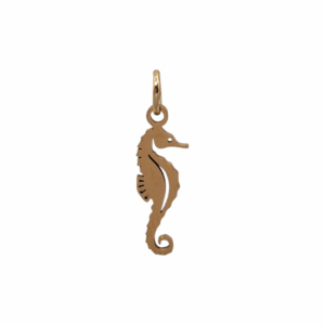 Charm Hippocampe doré