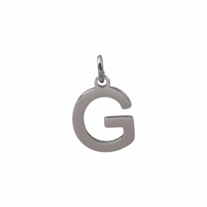 Charm Lettre G argenté