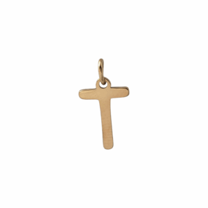 Charm Lettre T doré
