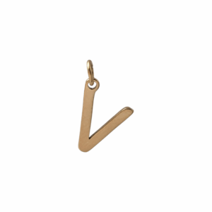 Charm lettre V simple