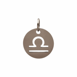 Charm Médaille Balance argenté