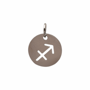 Charm Médaille Sagittaire argenté