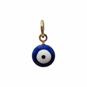 Charm Oeil Bleu doré