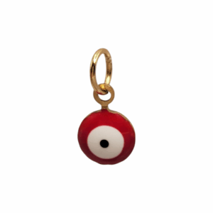 Charm Oeil Rouge doré