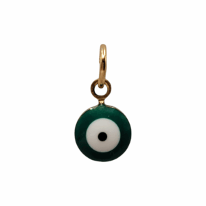Charm Oeil Vert doré
