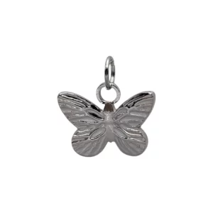Charm Papillon argenté