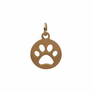 Charm Patte Animale doré