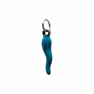 Charm Piment Bleu argenté