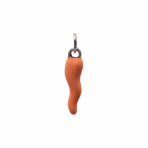 Charm Piment Orange argenté