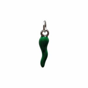 Charm Piment Vert argenté