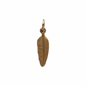 Charm Plume doré