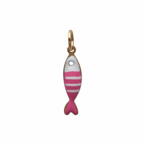 Charm Poisson Rose doré