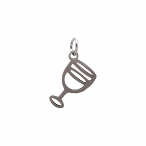 Charm Verre de Vin argenté