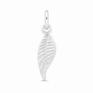 Charm aile d'ange argenté en acier inoxydable, pour bijou personnalisable Les Paulinas